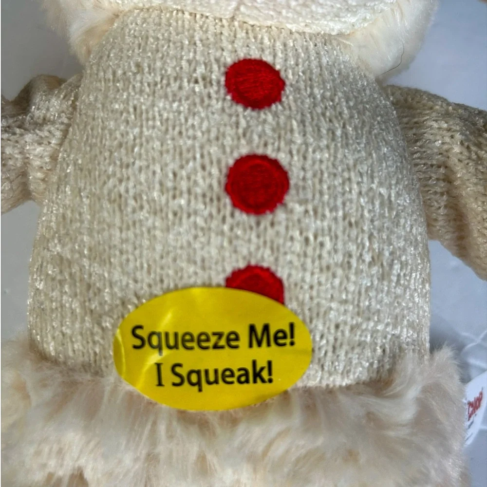 Lamb Chop L dog toy squeaky NEW
